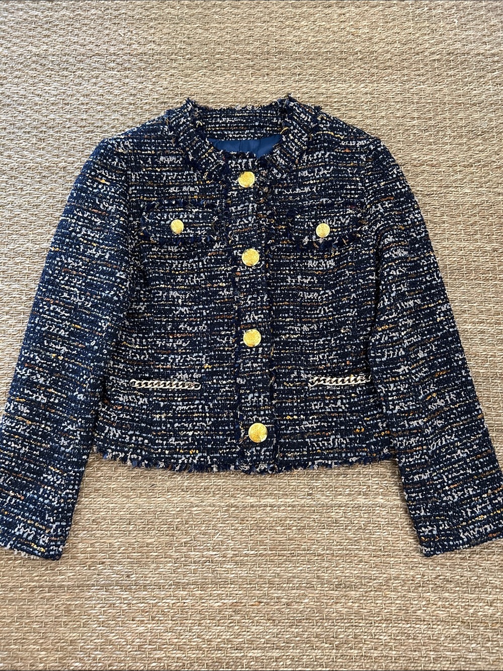NWT Patty Kim New York tweed jacket